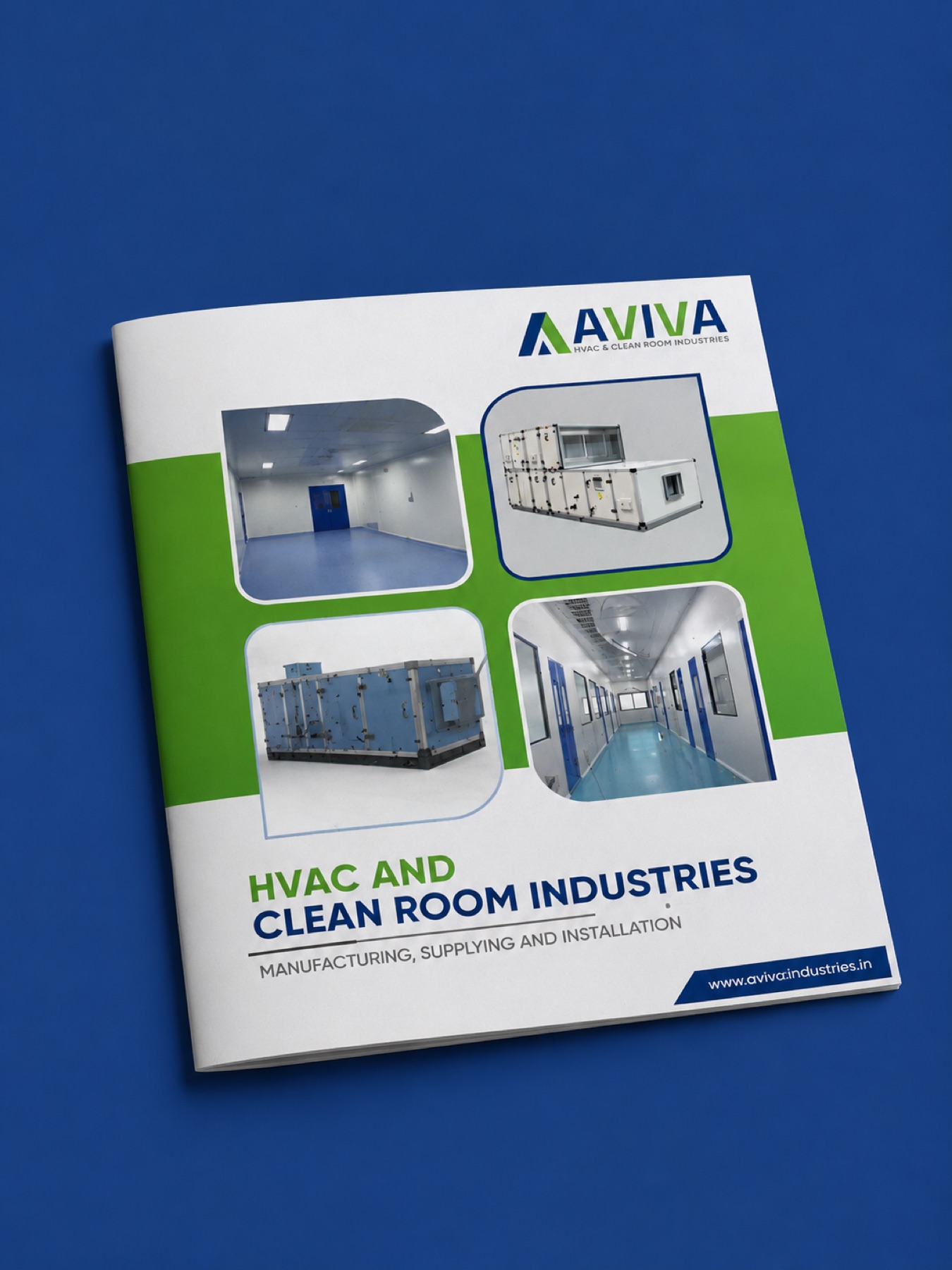 Aviva brochure by D'sent Designs