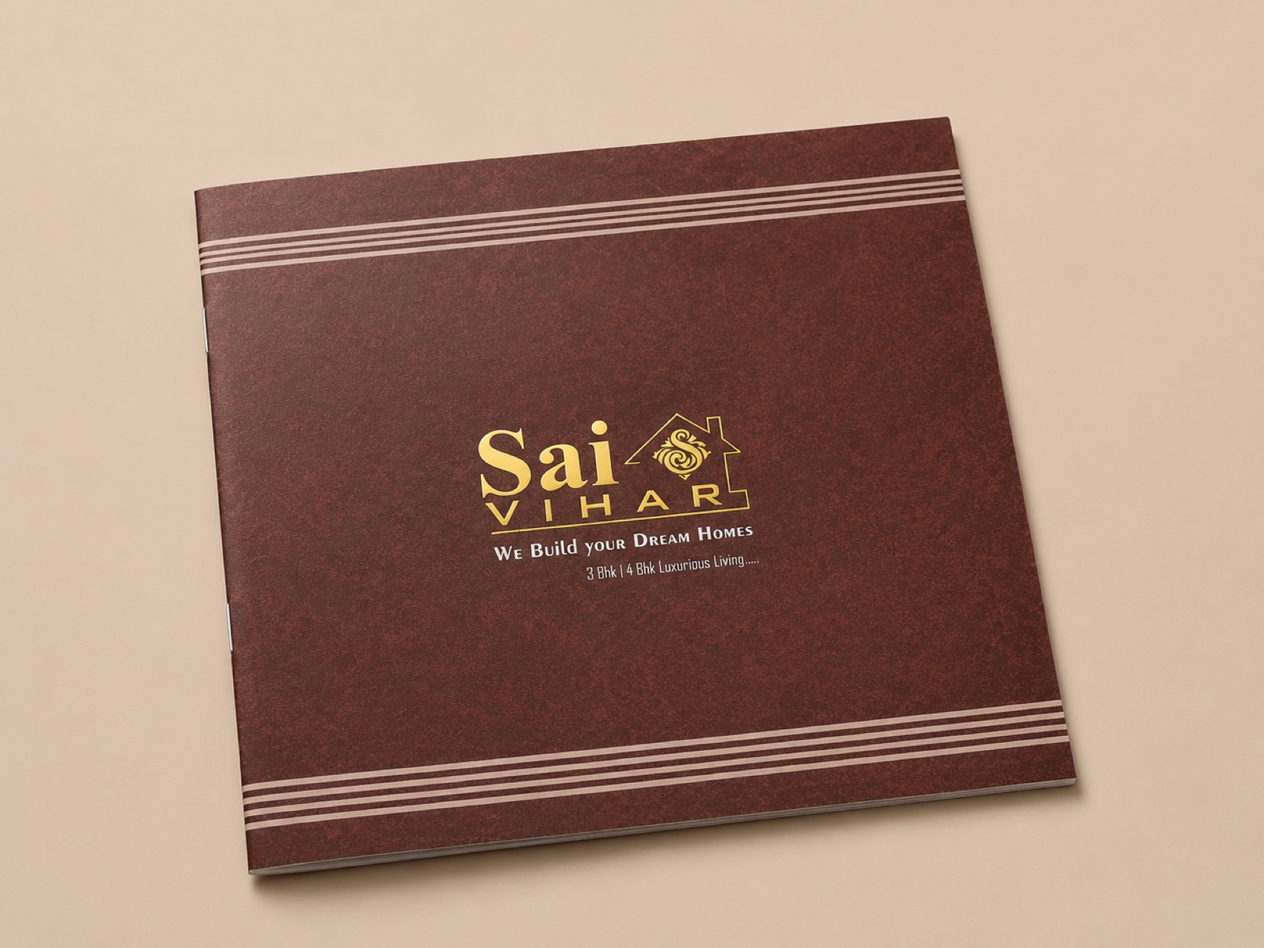 Building brochure work designed and printed by D'sent Designs